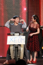 Trấn Thành và Ốc Thanh Vân đóng hài trong chương trình Đón Tết cùng VTV